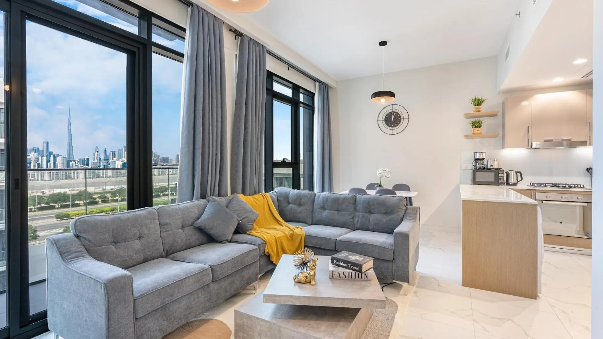 Bright & Modern Home With Burj Khalifa Views contacts